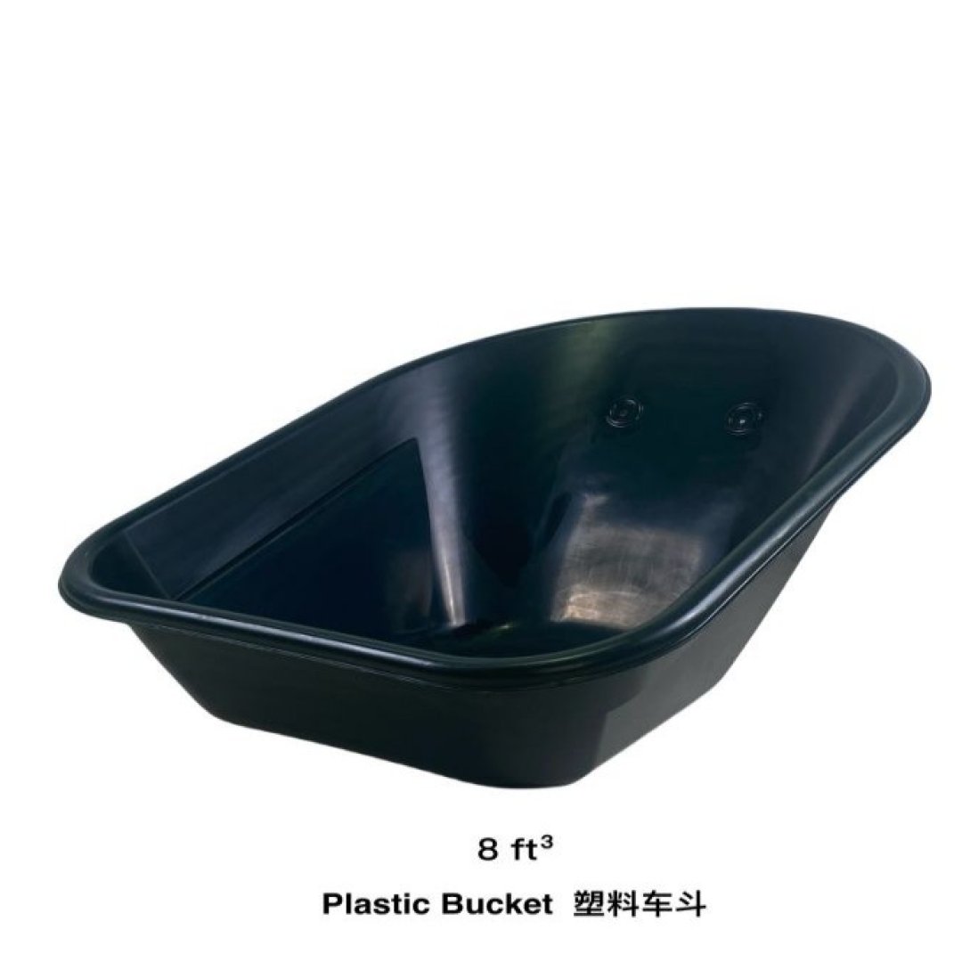 Secchio di plastica da 8 piedi³