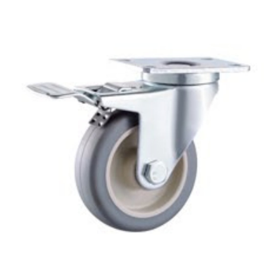 Double  Ball Bearing  T PR  Caste r 