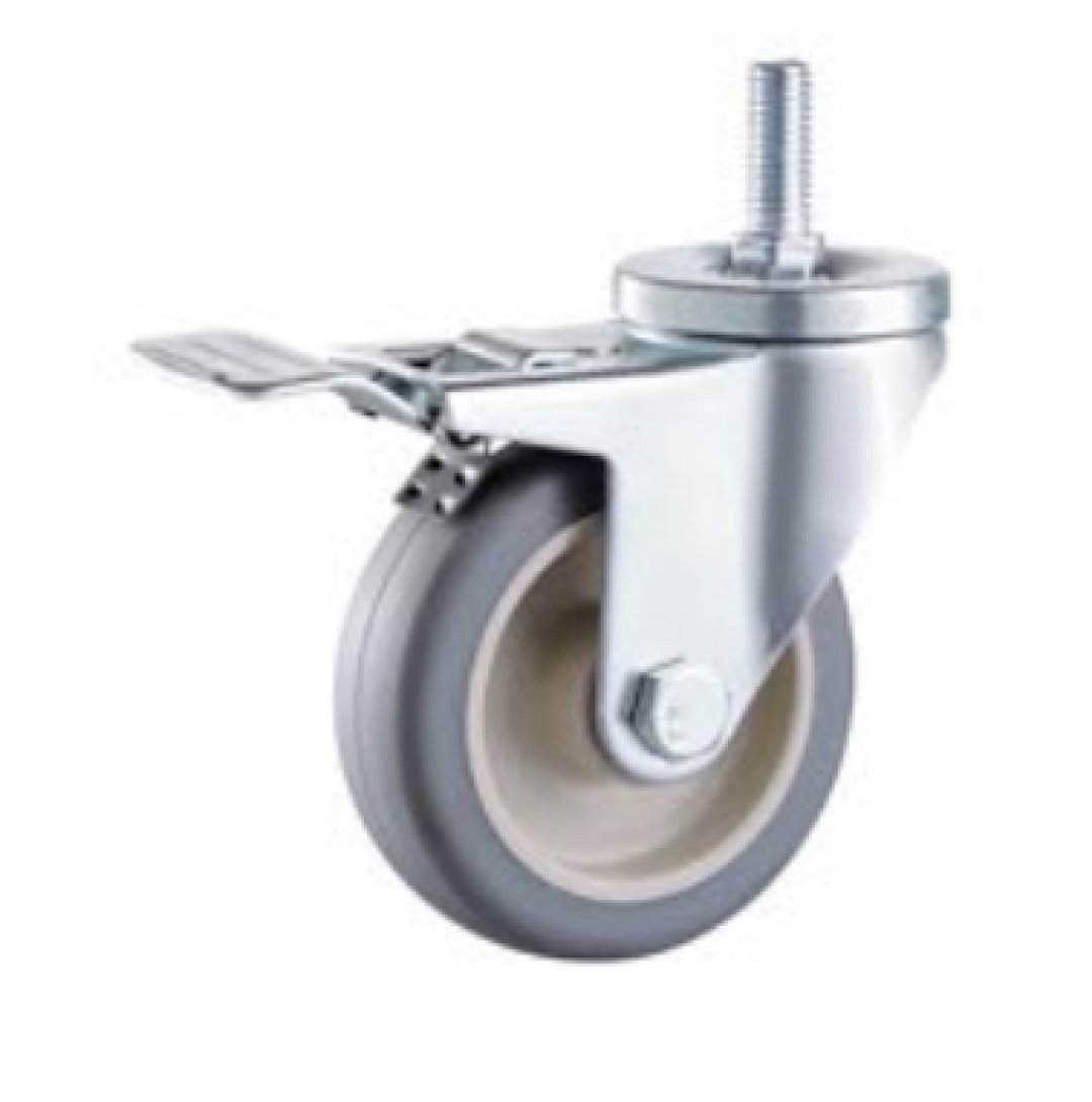 Double  Ball Bearing  T PR  Caste r 