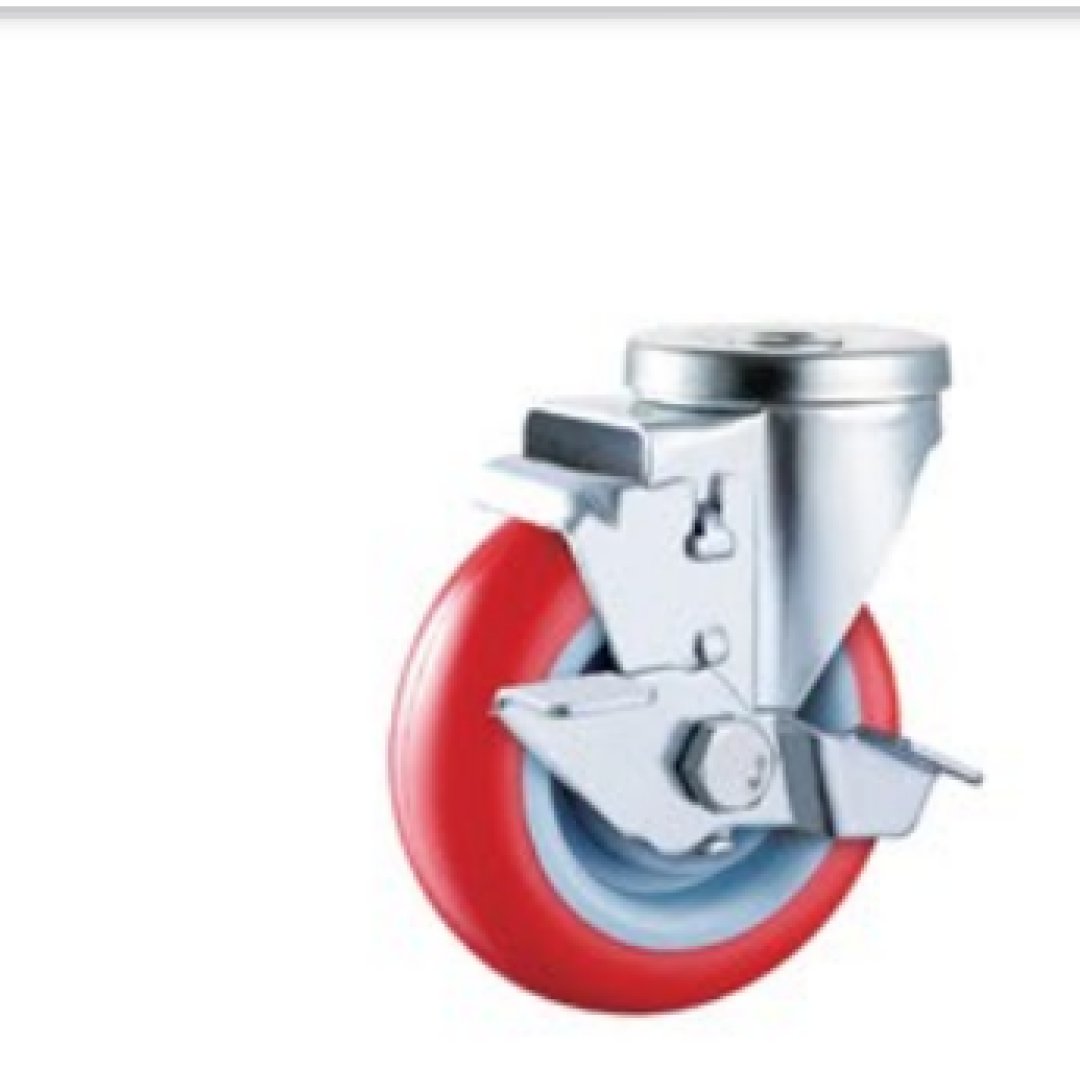 Double  Ball Bearing  PU/PVC  Caste r 