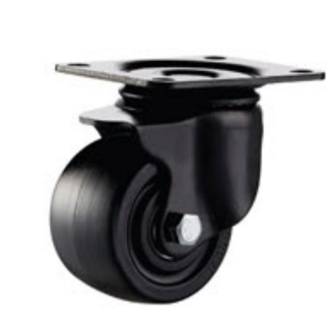 Ruote girevoli in PU con doppio cuscinetto a sfere