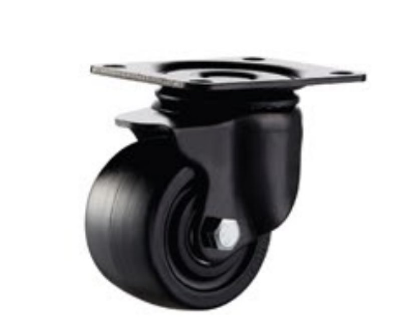 Ruote girevoli in PU con doppio cuscinetto a sfere