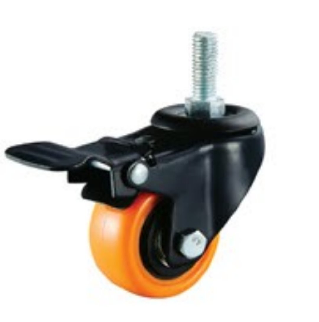 Double Ball Bearing PU/TPR Caster