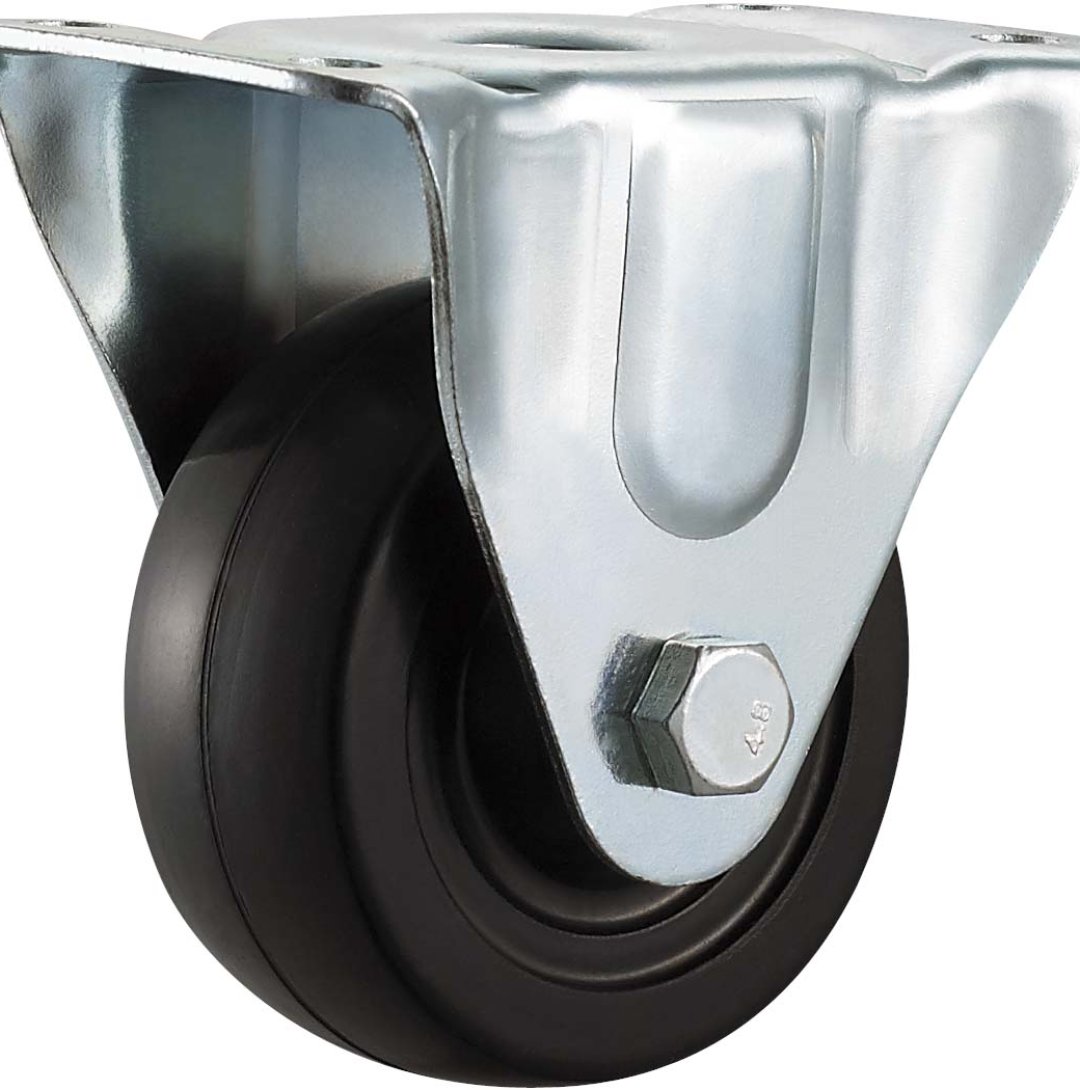 Rotella piatta in PP/gomma