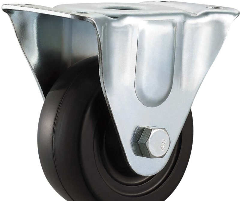 Rotella piatta in PP/gomma