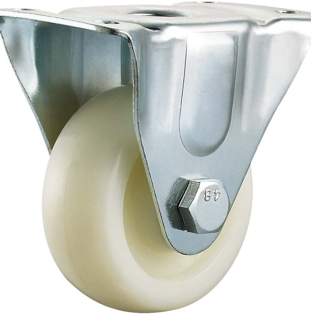 Rotella piatta in PP/gomma