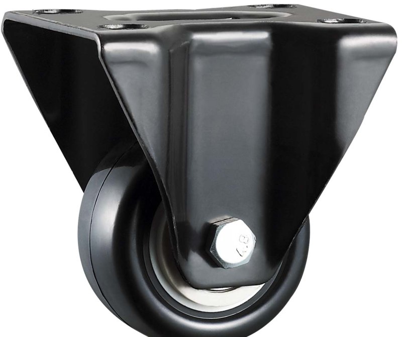 Ruote girevoli con doppio cuscinetto a sfere in PU/TPR