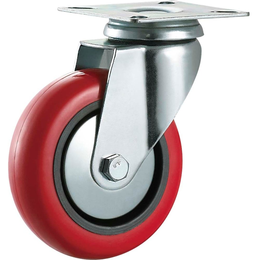 PU/PVC Caster,Plain Bearing