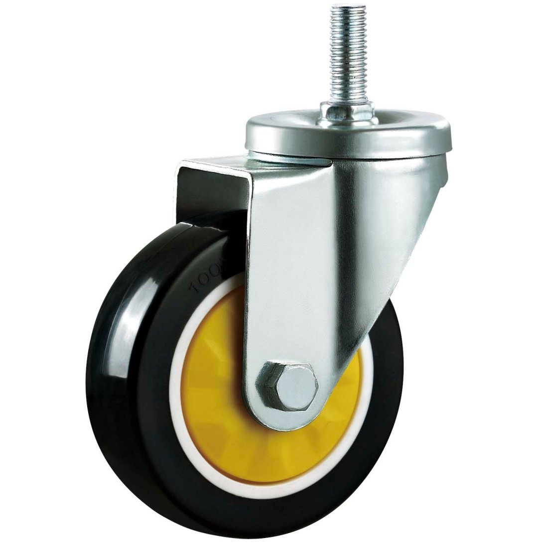 Single Ball Bearing PU/PVC Caster